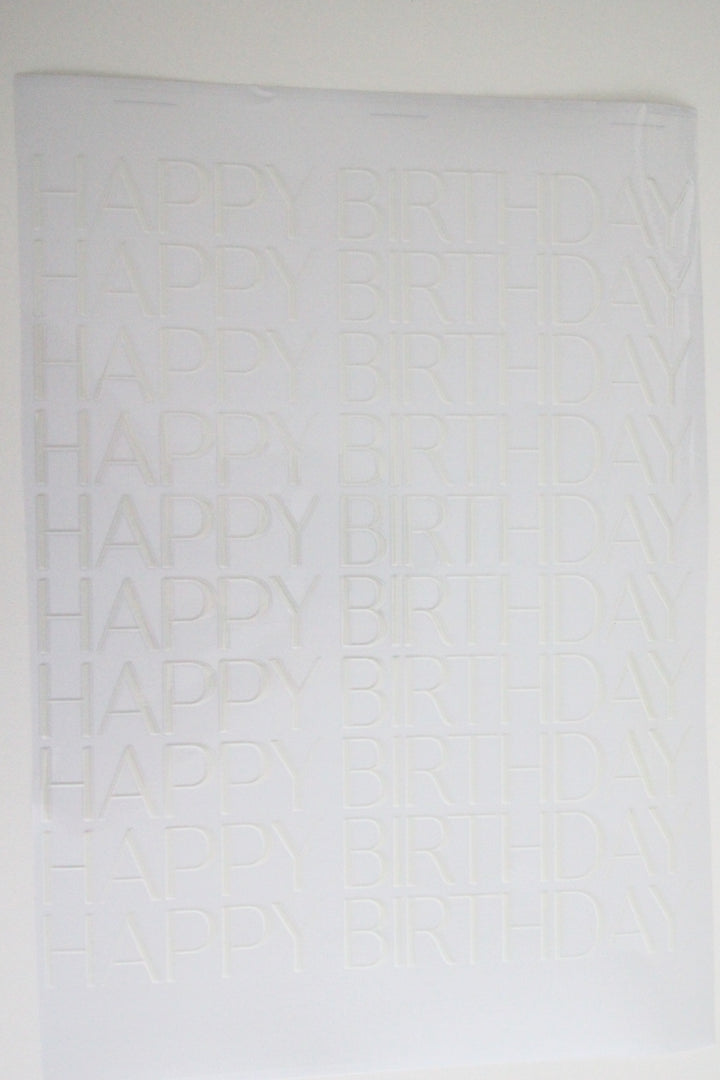 Happy Birthday