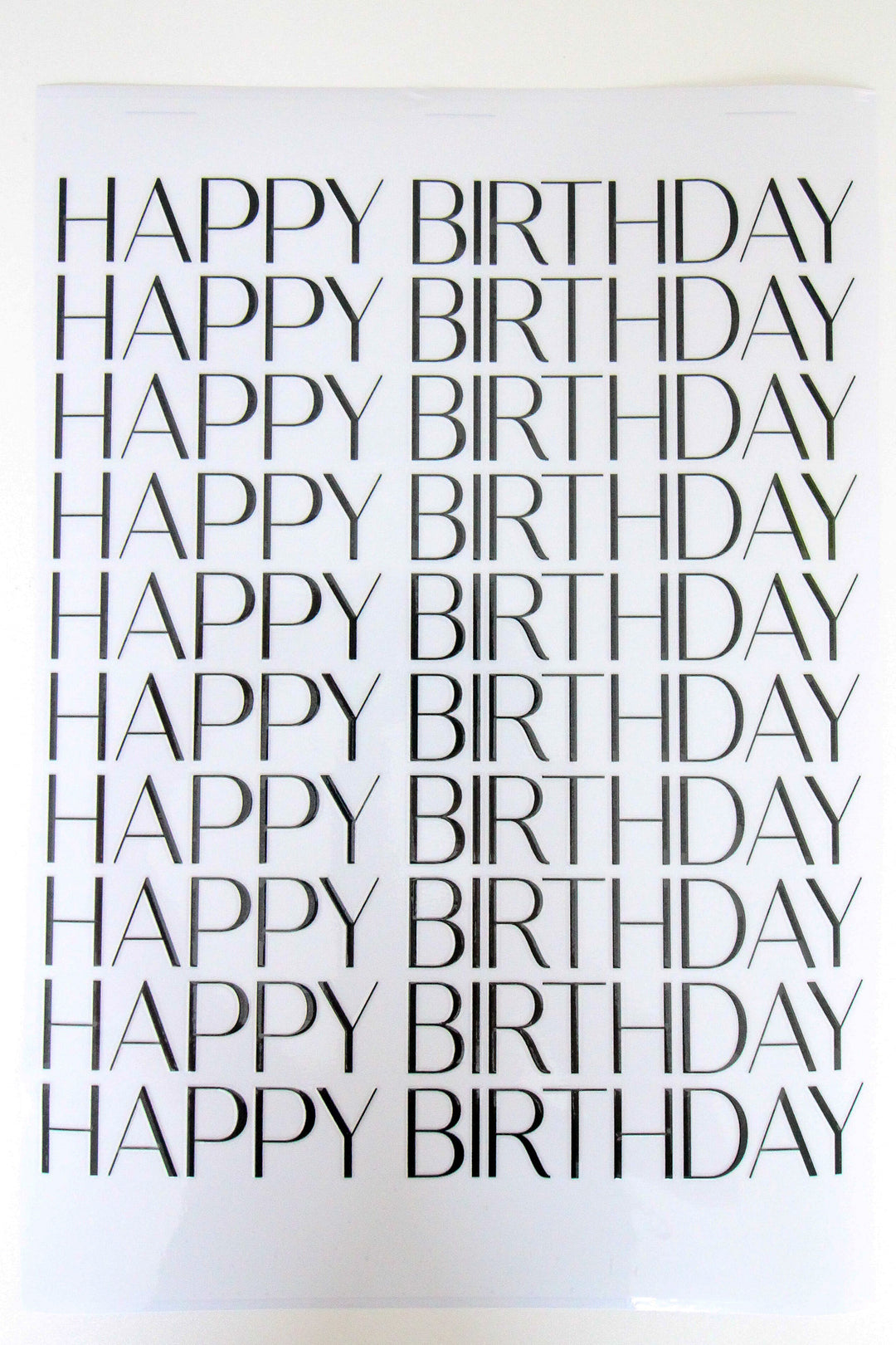 Happy Birthday