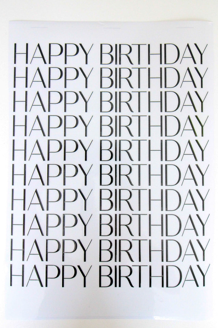 Happy Birthday